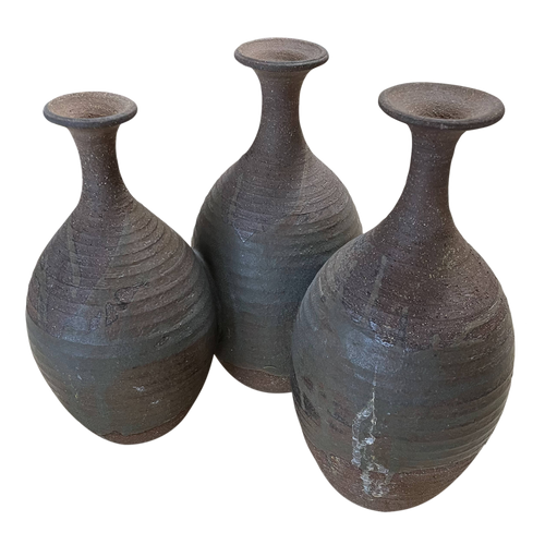 Studio Ceramic Vase Trio