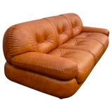 Cognac 'Sapporo' Sofa by Mobil Girgi