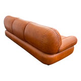 Cognac 'Sapporo' Sofa by Mobil Girgi