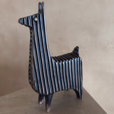 Ceramic Llama Sculpture