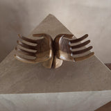 Double Open Palm Sculpture