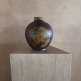 Circular Pattern Vessel by Minoru Nojima, 1960s