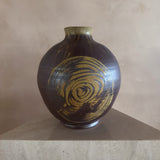 Circular Pattern Vessel by Minoru Nojima, 1960s