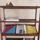 Mid Century Walnut Storage Shelf