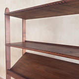 Mid Century Walnut Storage Shelf