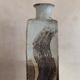 Tall Brushstroke Studio Ceramic Vessel