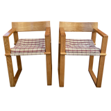 Oak Frame Chair by Ate Van Apeldoorn, 1960s