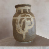 Abstract Honey Studio Ceramic Vessel