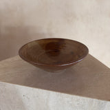 Shallow Rust Pattern Ceramic Bowl