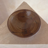 Shallow Rust Pattern Ceramic Bowl