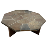 Octagonal Tile Top Coffee Table