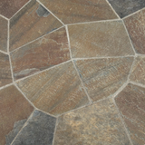 Octagonal Tile Top Coffee Table