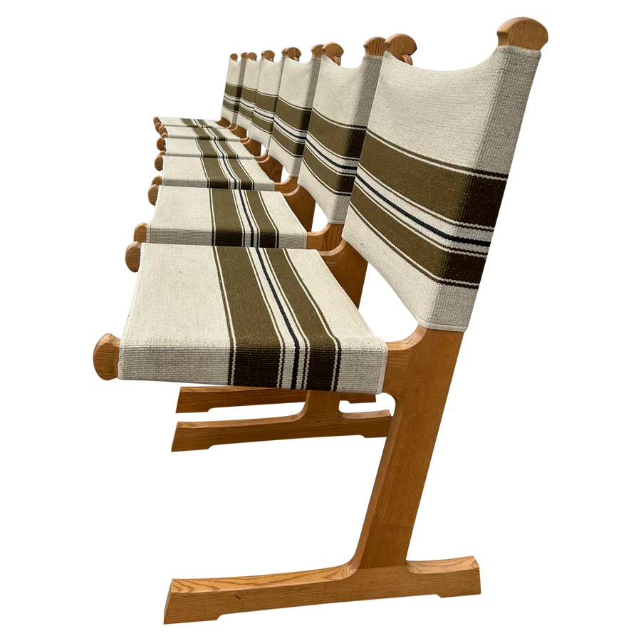 Set of 6 '594' Dining Chairs by Adrian & Ditte Heath for France & Søn, 1960s