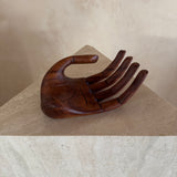 Medium Wooden Open Palm Sculpture