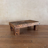 Palenque Madera Reclaimed Fir Low Coffee Table, 1970s