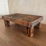 Palenque Madera Reclaimed Fir Low Coffee Table, 1970s