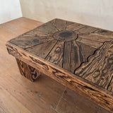 Palenque Madera Reclaimed Fir Low Coffee Table, 1970s