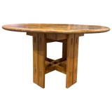 Maison Regain Solid Elm Round Dining Table