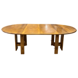 Maison Regain Solid Elm Round Dining Table