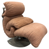 Sculptural Postmodern Lounge Chair, Saporiti, 1970s