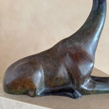 Metal Giraffe Sculpture