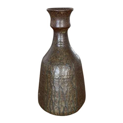 Dark Glazed Studio Vase