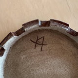 Green and Blue Studio Ceramic Cheese Plate