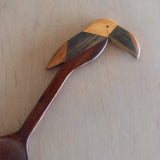 Set of Carved Toucan Salad Tongs