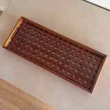 Walnut Perforated Serving Tray