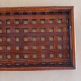 Walnut Perforated Serving Tray