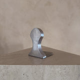 Single Rounded Chrome Bookend