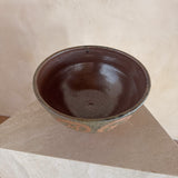 Leaf Medallion Studio Pottery Bowl