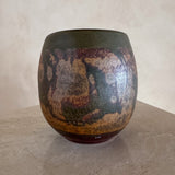 Small Mottled Earth Studio Ceramic Vase