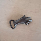 Iron Hand Bottle Opener