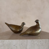 Vintage Brass Dove
