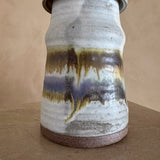 Periwinkle Drip Studio Ceramic Canister