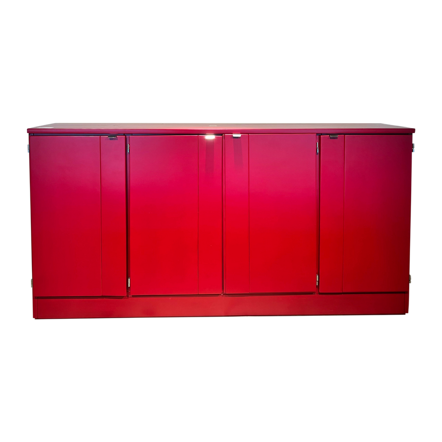 Red Lacquer Cabinet