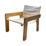 Wood Frame Canvas Chair