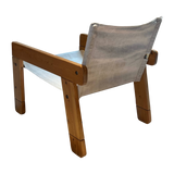 Wood Frame Canvas Chair