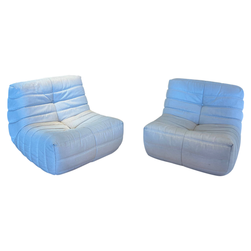 Pair of Cream Oruga Chairs