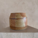 Abstract Lidded Studio Pottery Vessel
