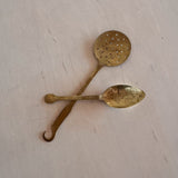 Hand Wrought Brass Spoon and Skimmer