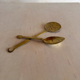 Hand Wrought Brass Spoon and Skimmer