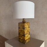 Glazed Studio Ceramic Table Lamp, 1960s