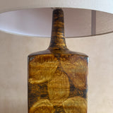 Glazed Studio Ceramic Table Lamp, 1960s