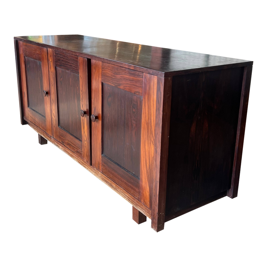 70s Rosewood Scandinavian Credenza