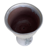 Floral Motif Small Ceramic Planter