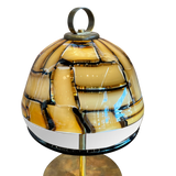 Italian Glass Shade Table Lamp