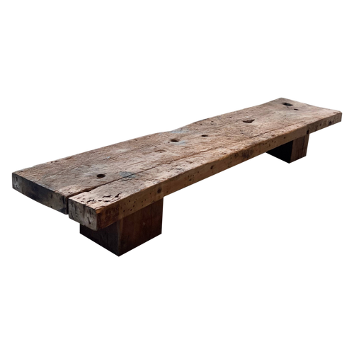 French Primitive Rustic Bench