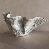 Large White Reef Open Vessel by April Johnston